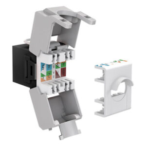 Alternative view of Keystone RJ45